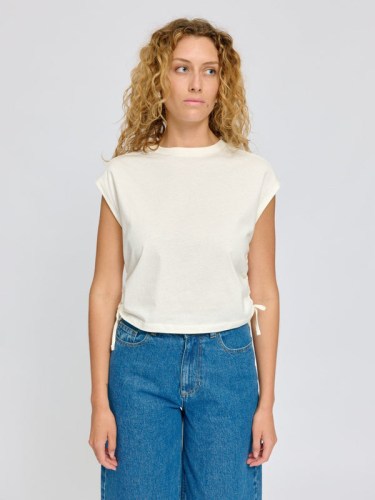 Tie Details T-Shirt o wt